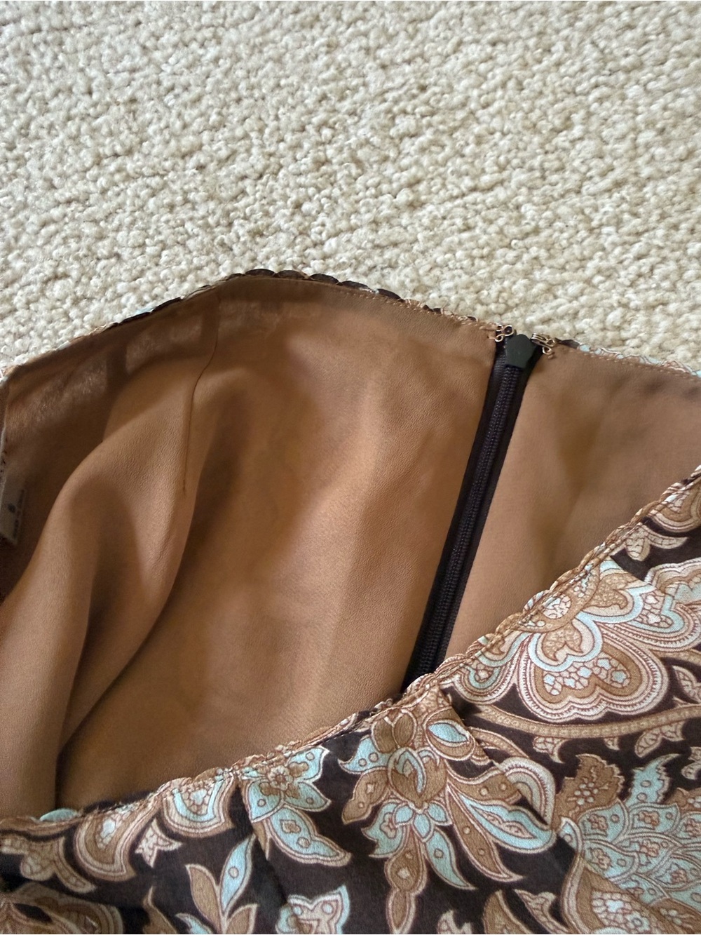 EUC vintage Pendleton silk skirt set - Picture 16 of 16